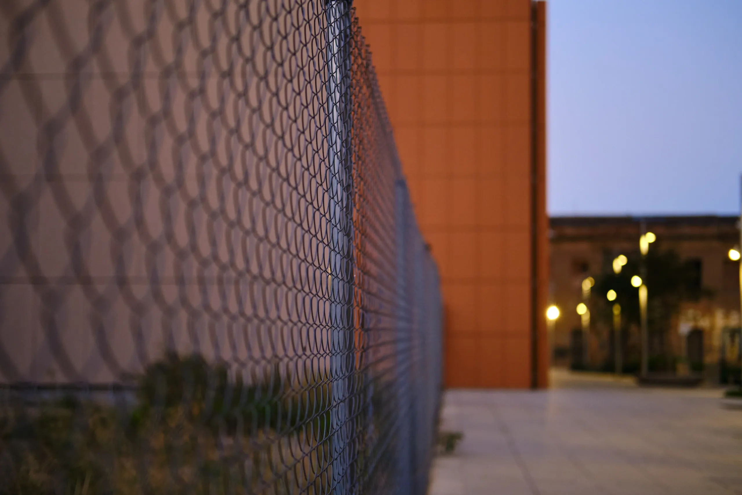 Campus perimeter fencing