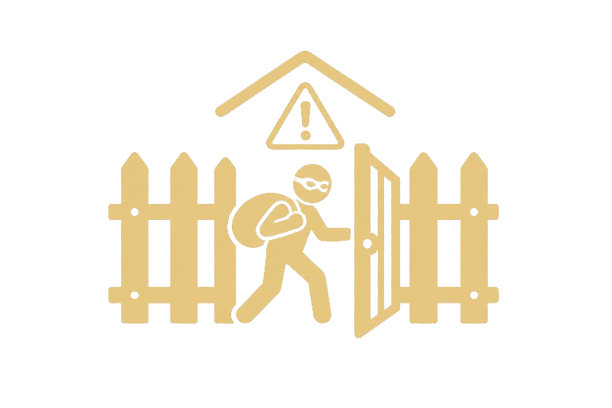 Theft, trespassing, or unsecured access points