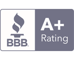 Better Business Bureau A+ Rating logo