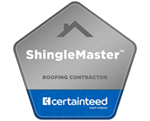 CertainTeed ShingleMaster Roofing Contractor badge
