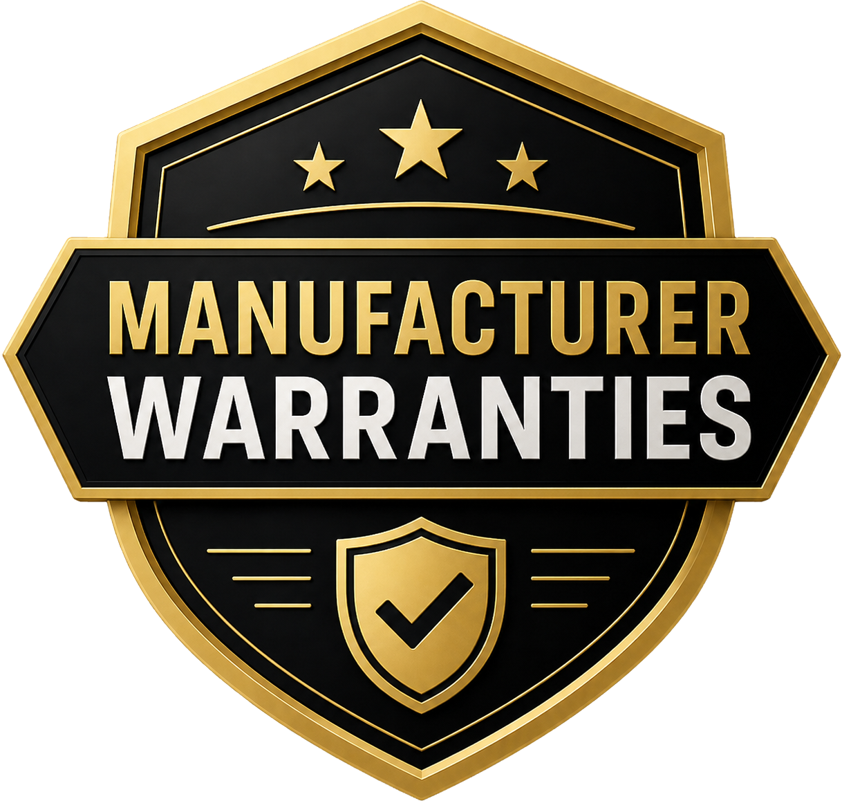 Manufacturer Warranties Badge