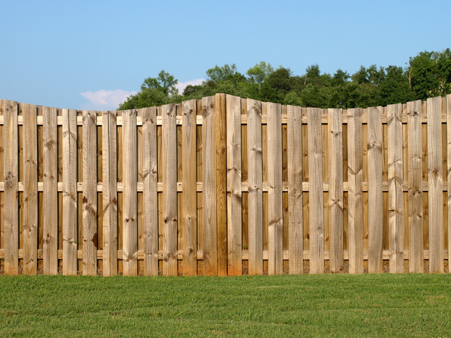 Privacy Wood Fencing